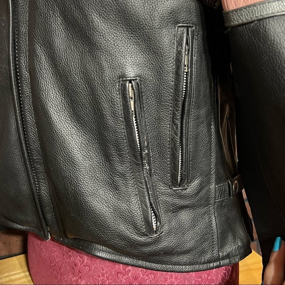 Vintage Unik Genuine Leather Coat - Picture 7 of 16